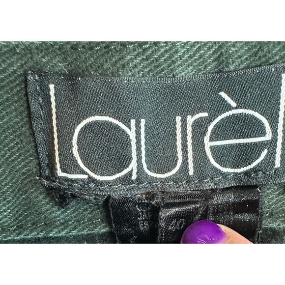 Laurel 90's Vintage High rise Green Jeans sz 40=8/M - Picture 13 of 14